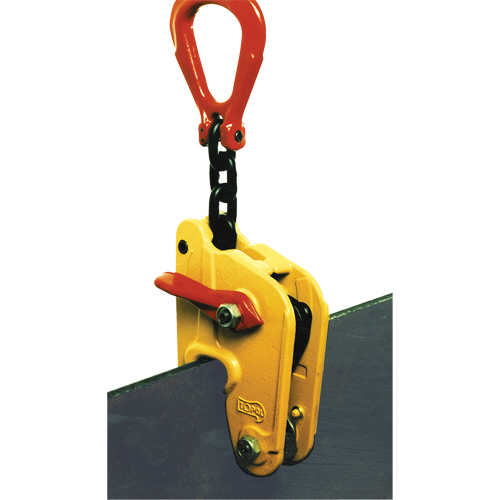 Topal Multiposition Self-Locking Plate Clamp NK5-0-50, 16500 lbs. (8.25 tons), 0" - 2" Jaw Opening Equipment World