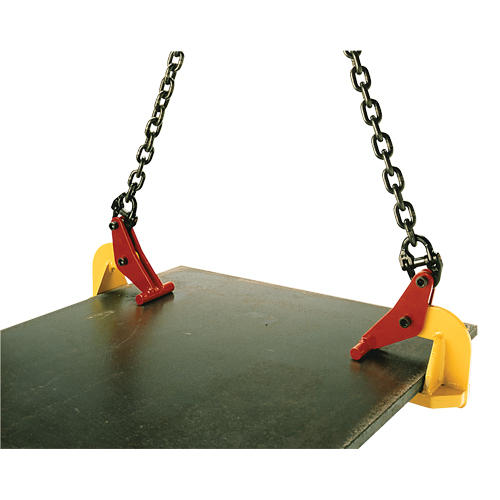 Topal Horizontal Lifting Plate Clamp TLH2 0-60, 4400 lbs. (2.2 tons) Limit, 0" - 2-3/8" Jaw Equipment World