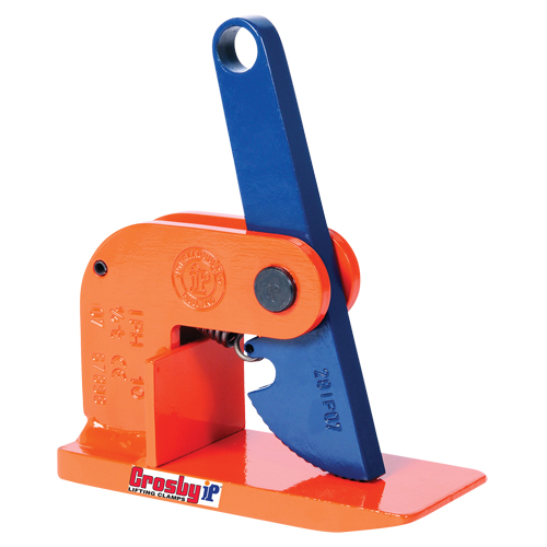 IPH10 Horizontal Lifting Clamp, 6000 lbs. (3 tons) Limit, 0" - 2-2/5" Jaw Equipment World