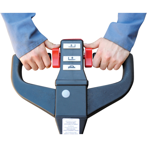 Transpalette &eacute;lectrique motoris&eacute;, Capacit&eacute; 4500 lb, 48" lo x 30,25" la Equipment World