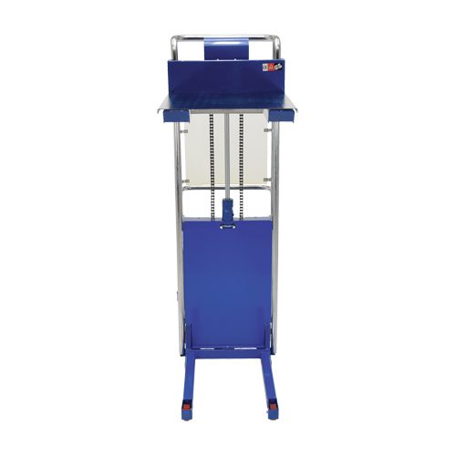 Hefti-Lift Load Stacker, Foot Pump Operated, 880 lbs. Capacity, 59" Max Lift Equipment World