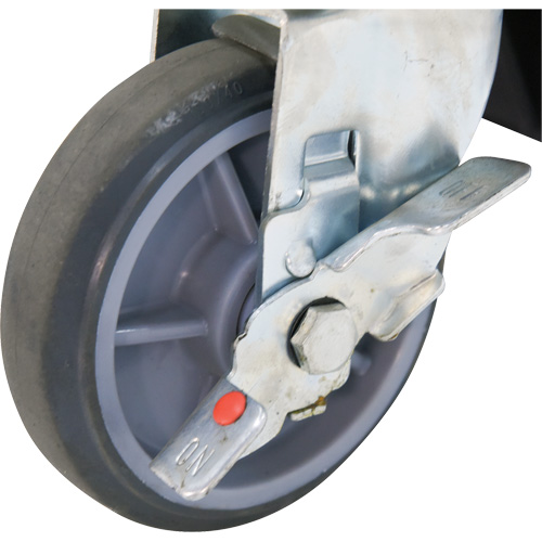 Narrow Mast Powered Lift Stacker, Electric Operated, 1000 lbs. Capacity, 63" Max Lift Equipment World