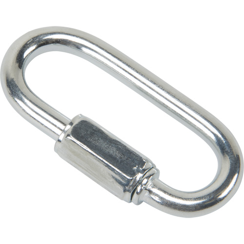 Zinc Plated Quick Link, 660 lbs (0.33 tons), 3/16" Equipment World