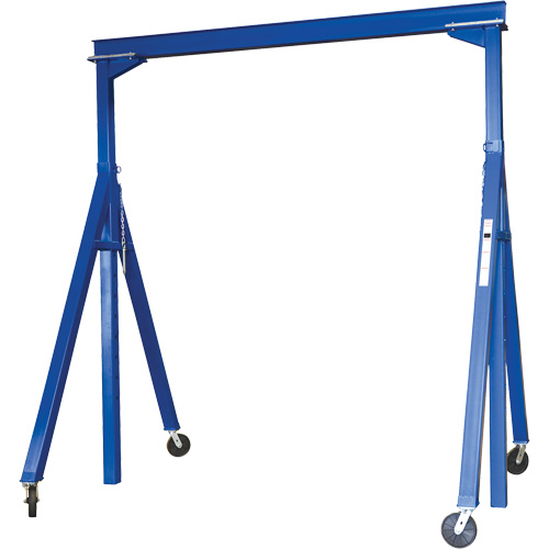 Adjustable Steel Gantry Crane, 10' L, 2000 lbs. (1 tons) Capacity Equipment World