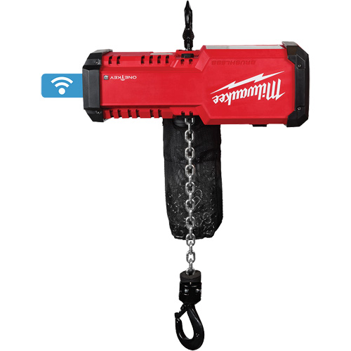 M18 Compact 1-Ton Chain Hoist with ONE-KEY, 2204 lbs. (1 tons) Capacity Equipment World