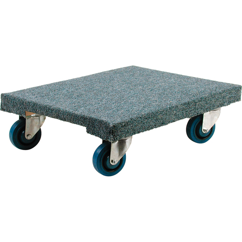Wood Dollies - Heavy-Duty, Rubber Wheels, 1400 lbs. Capacity, 18" W x 30" D x 7" H Equipment World