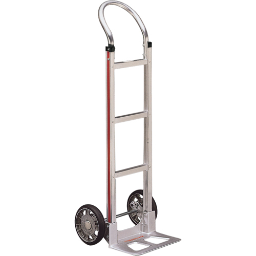 Knocked Down Hand Truck, Continuous Handle, Aluminum, 48" Height, 500 lbs. Capacity Equipment World