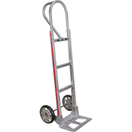 Knocked Down Hand Truck, P-Handle Handle, Aluminum, 52" Height, 500 lbs. Capacity Equipment World