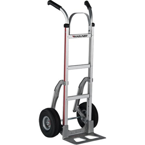 Knocked Down Hand Truck, Dual Handle, Aluminum, 48" Height, 500 lbs. Capacity Equipment World