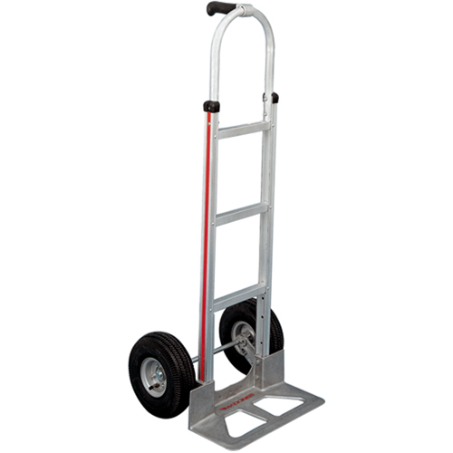 Knocked Down Hand Truck, Single Grip Handle, Aluminum, 52" Height, 500 lbs. Capacity Equipment World