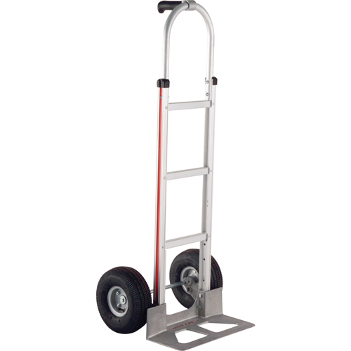 Knocked Down Hand Truck, Single Grip Handle, Aluminum, 52" Height, 500 lbs. Capacity Equipment World