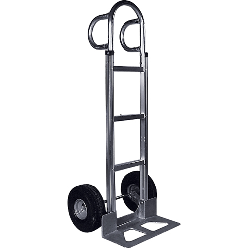 Knocked Down Hand Truck, P-Handle Handle, Aluminum, 55" Height, 500 lbs. Capacity Equipment World