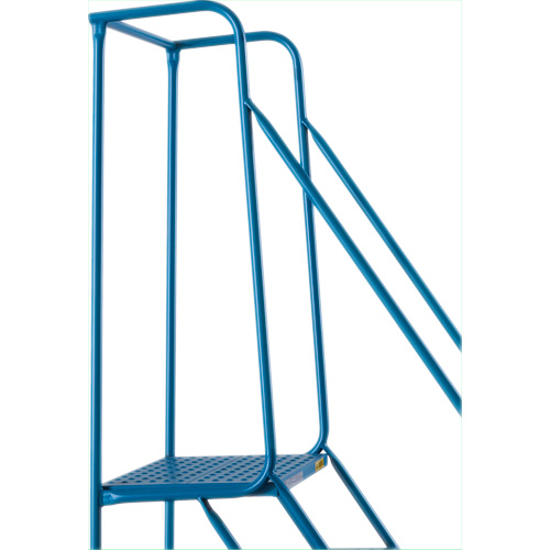 Escabeau roulant certifi&eacute; CSA avec marche verrouillable, 8 marches, Largeur de la marche 30", Hauteur de la plateforme 72", Acier Equipment World
