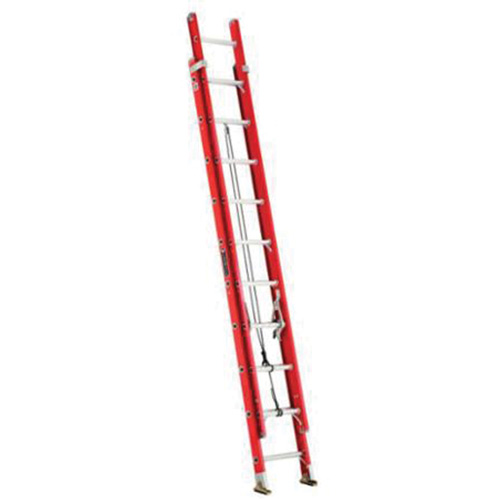 Extension Ladder, 300 lbs. Cap., 17' H, Grade 1A Equipment World