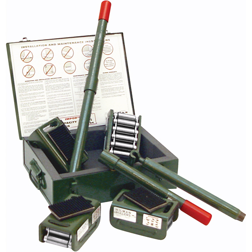 Machine Roller Kit, 8 tons Capacity Equipment World