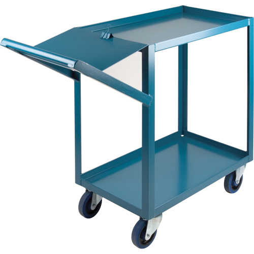 Order Picking Carts, 36" H x 18" W x 46" D, 2 Shelves, 1200 lbs. Capacity Equipment World