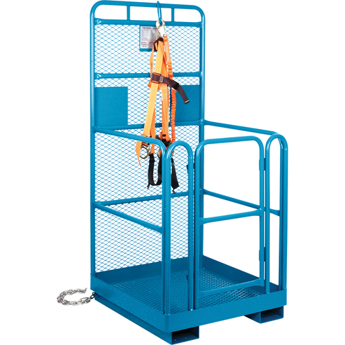High Work Maintenance Platform, 36" W x 36" D x 72" H, 1000 lbs. Capacity, Steel Equipment World
