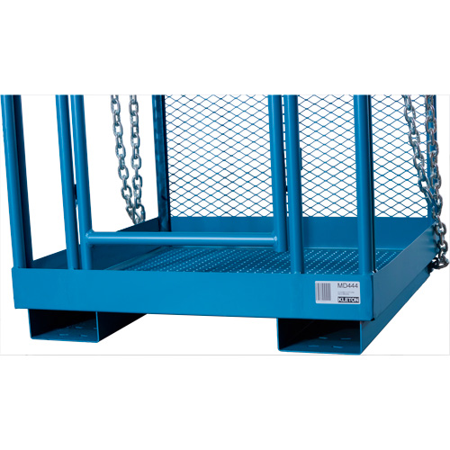Nacelle &eacute;l&eacute;vatrice pour travail en hauteur, 36" x 36" x 72" h, Capacit&eacute; de 1000 lb, Acier Equipment World