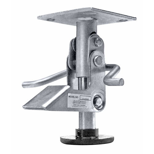 Frein de plancher robuste, 7-3/4" Hauteur rallong&eacute;e, 6-21/32" Hauteur r&eacute;tract&eacute;e Equipment World