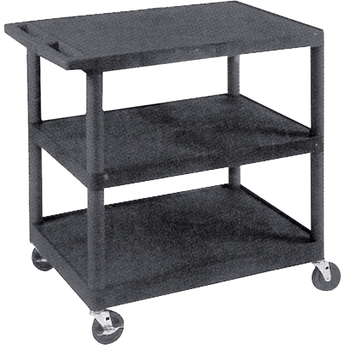 Chariot utilitaire, 3 tiers, 18" x 34" x 24", Capacit&eacute; 400 lb Equipment World
