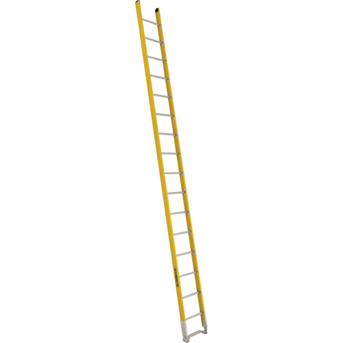 Single Section Straight Ladder - 6100 Series, 16', Fibreglass, 375 lbs., CSA Grade 1AA Equipment World