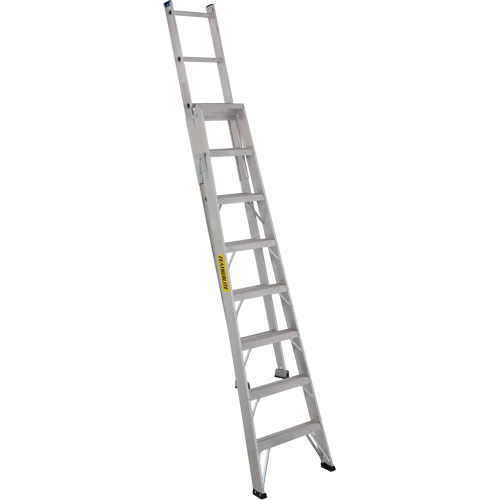 2700 Series Industrial Duty Multi-Way Ladders, 8', Aluminum, 250 lbs. Cap., ANSI 1, CSA 1 Equipment World