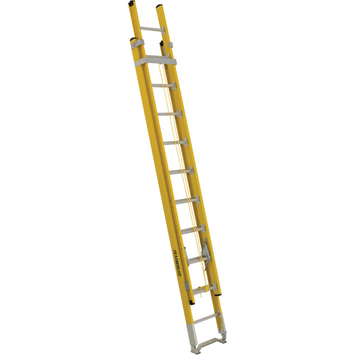 Industrial Heavy-Duty Extension Ladders (6200 Series), 375 lbs. Cap., 17' H, Grade 1AA Equipment World