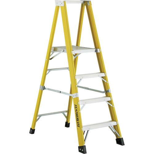 Industrial Heavy-Duty Platform Stepladders (6500 Series), 10', 300 lbs. Cap. Equipment World