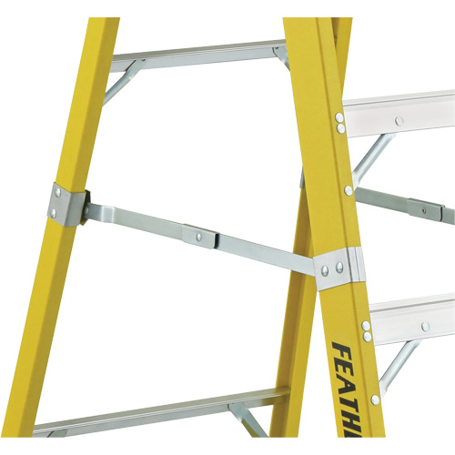 Industrial Heavy-Duty Platform Stepladders (6500 Series), 6', 300 lbs. Cap. Equipment World