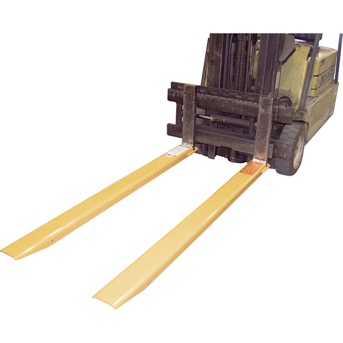 Fork Extensions, 48" L x 5" W, For Fork Width of 4" Equipment World