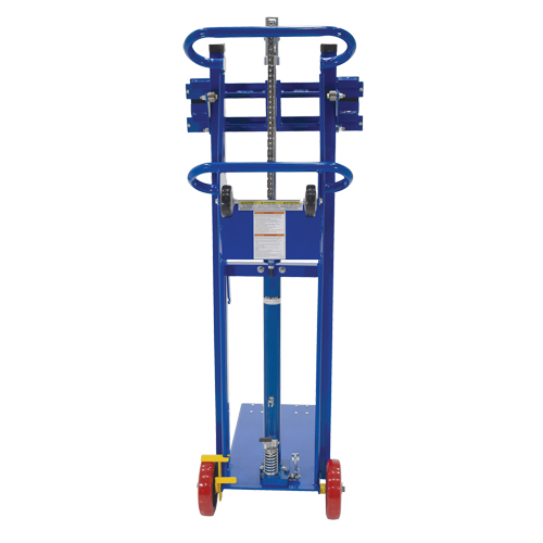 Platform Lift Stacker, Foot Pump Operated, 750 lbs. Capacity, 52" Max Lift Equipment World