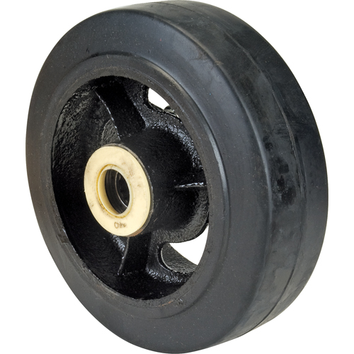 Rubber Wheels, 6" (152 mm) Dia. x 2" (51 mm) W, 550 lbs. (249 kg.) Capacity Equipment World