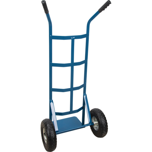 All-Welded Hand Truck, Dual Handle, Steel, 46" Height, 600 lbs. Capacity Equipment World