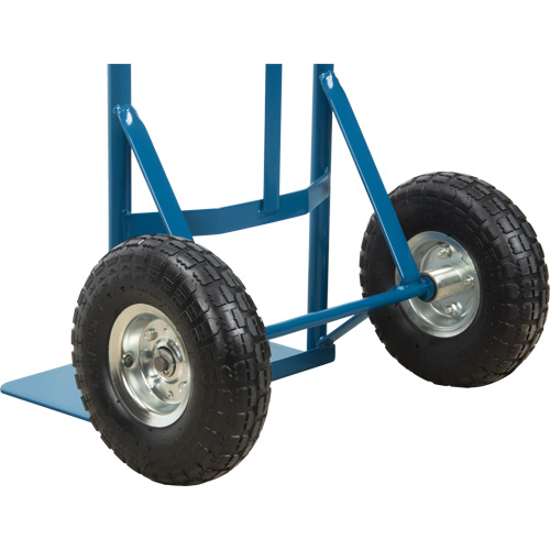 All-Welded Hand Truck, Dual Handle, Steel, 46" Height, 600 lbs. Capacity Equipment World