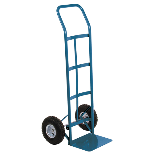 All-Welded Hand Truck, Continuous Handle, Steel, 48" Height, 600 lbs. Capacity Equipment World