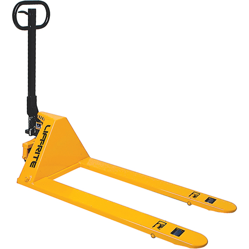 Low Profile Hydraulic Pallet Trucks, 42" L x 27" W, 5000 lbs. Cap. Equipment World