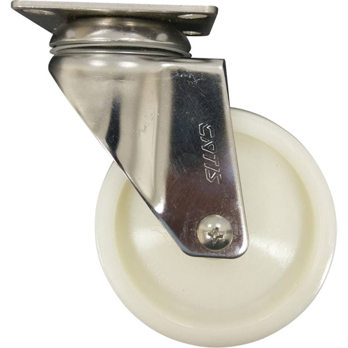 Caster, Swivel, 4" (101.6 mm), Nylon, 200 lbs. (91 kg.) Equipment World