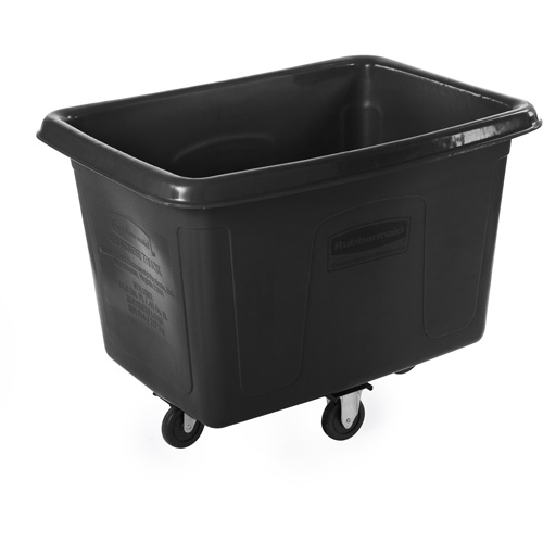 Bulk Cube Truck, Polyethylene, 44-1/16" L x 31" W x 32-1/2" H, 14 cu.ft. Volume, 500 lbs. Capacity Equipment World
