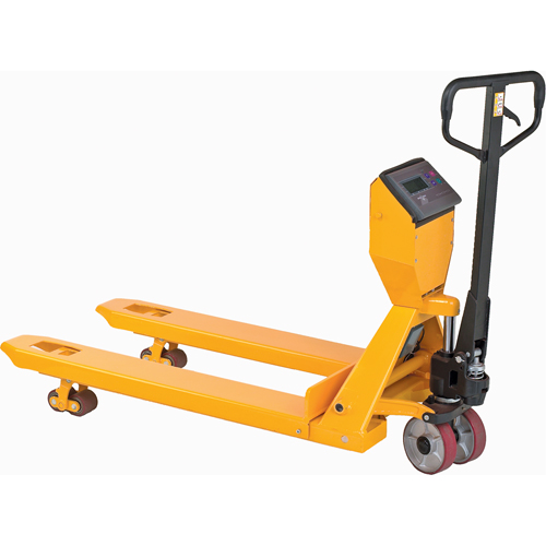 Digital Scale Pallet Truck, 47.5" L x 22" W, 5000 lbs. Cap. Equipment World