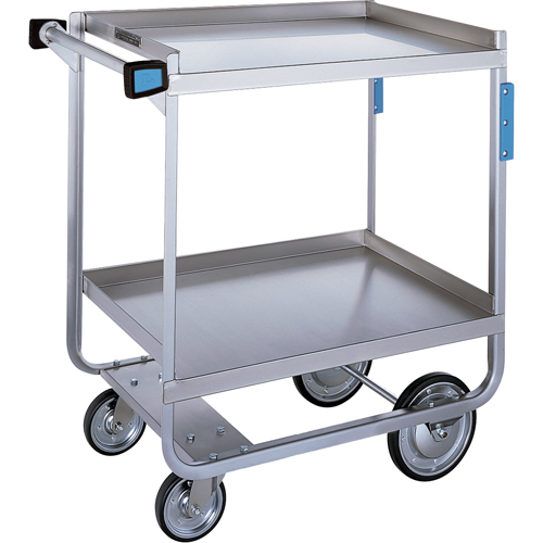 Heavy-Duty U Frame Carts, 2 Tiers, 19-3/8" W x 34-1/2" H x 32-5/8" D, 700 lbs. Capacity Equipment World
