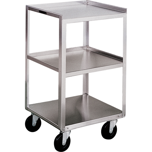 Equipment Stands, 3 Tiers, 16-3/4" W x 30-1/8" H x 18-3/4" D, 300 lbs. Capacity Equipment World