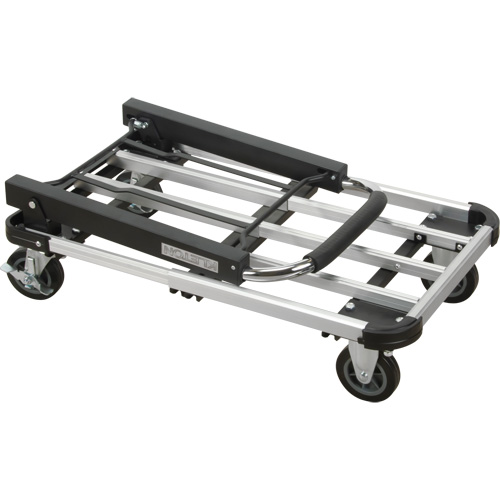 Foldable Platform Trucks, Aluminum, 300 lbs., 28" L x 16" W, 32" High Equipment World