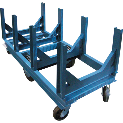 Bar Cradle Truck, 60" L x 28" W x 29" H, 5000 lbs. Capacity, Phenolic Wheels Equipment World