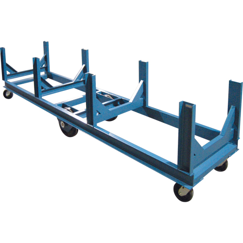 Bar Cradle Truck, 96" L x 28" W x 29" H, 5000 lbs. Capacity, Phenolic Wheels Equipment World