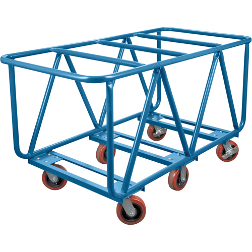 Flat Bed Lumber Cart, 60" x 30" x 33", 2500 lbs. Capacity Equipment World