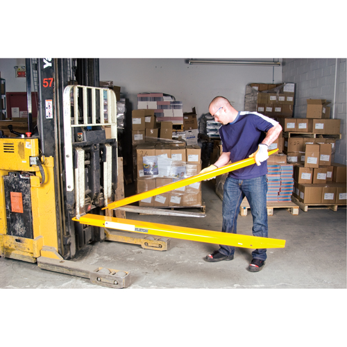 Fork Extensions, 72" L x 5" W, For Fork Width of 4" Equipment World
