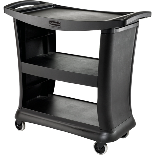 Executive Service Cart, 3 Tiers, 20" x 38" x 39", 300 lbs. Capacity Equipment World