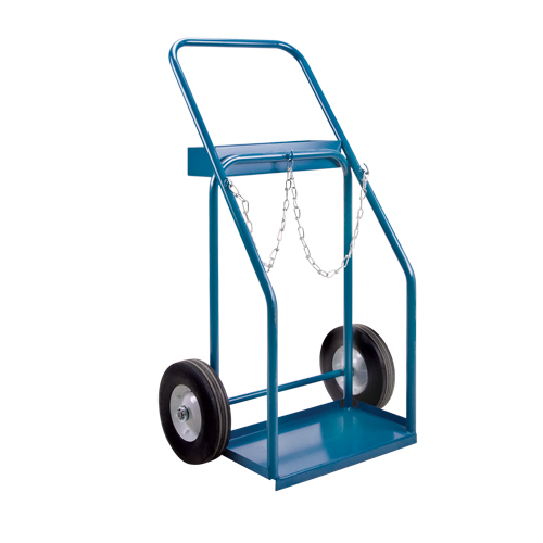 Chariots pour bouteilles de gaz, Roues Semi-pneumatique, Base de , 1000 lb Equipment World