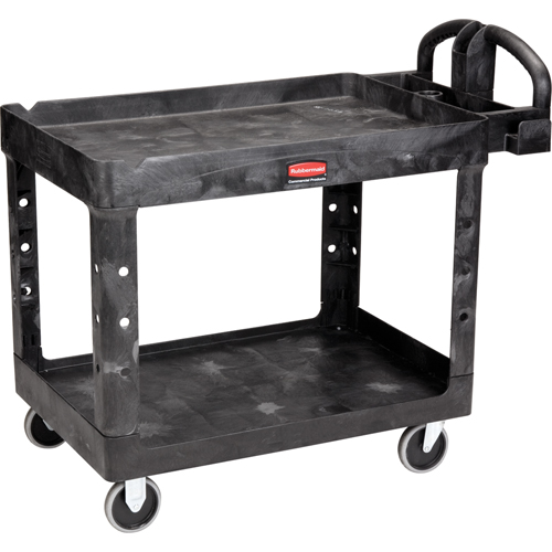 Chariot utilitaire robuste - 4546-00, 2 tiers, 26" x 33-1/4" x 55", Capacit&eacute; 750 lb Equipment World