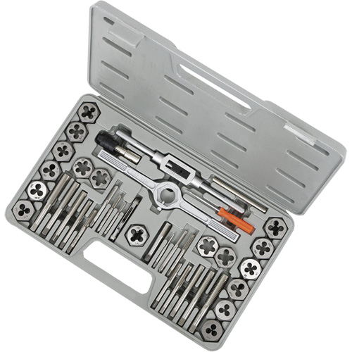 TD40H SAE HSS Tap & Alloy Die Set, 40 Pieces Equipment World